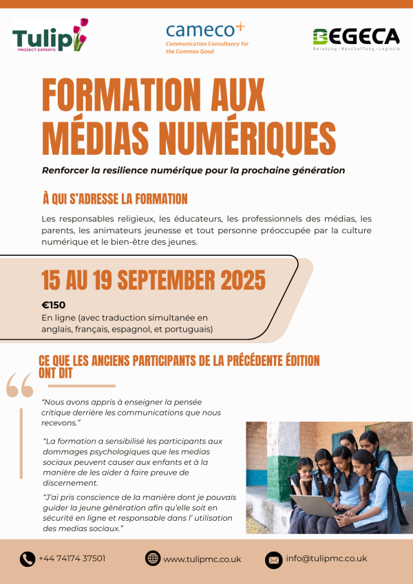 TULIP Training 2025_Flyer FR